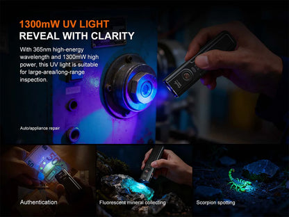 Fenix E06R PRO EDC Light w/ Laser Pointer