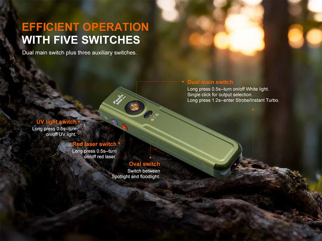 Fenix E06R PRO EDC Light w/ Laser Pointer