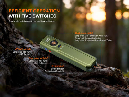 Fenix E06R PRO EDC Light w/ Laser Pointer
