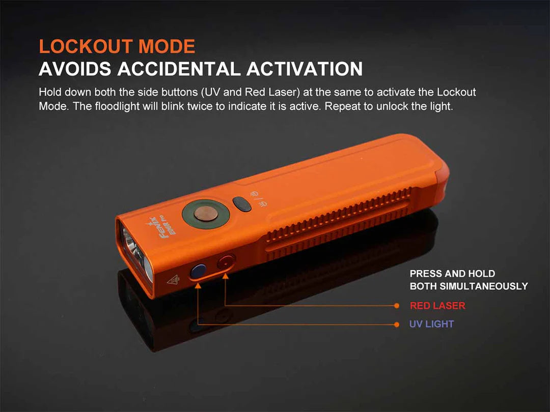 Fenix E06R PRO EDC Light w/ Laser Pointer
