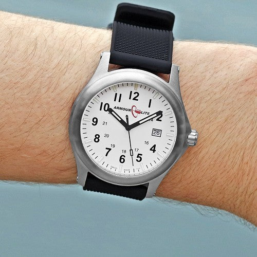 ArmourLite Field Series Tritium Watch - White