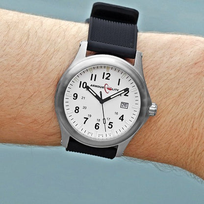 ArmourLite Field Series Tritium Watch - White