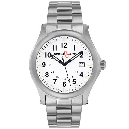 ArmourLite Field Series Tritium Watch - White