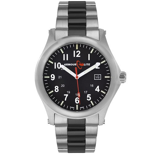 ArmourLite Field Series Tritium Watch - Silver