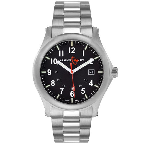 ArmourLite Field Series Tritium Watch - Silver