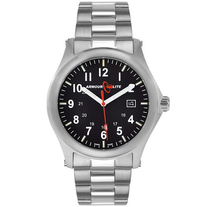 ArmourLite Field Series Tritium Watch - Silver